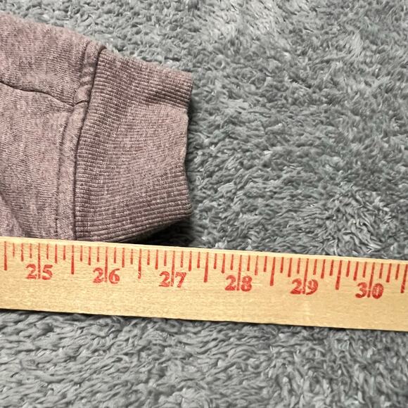 Lululemon Scuba High Rise Jogger Pants Womens 4 W5DD3S Heathered Pink Fleece - Picture 9 of 9